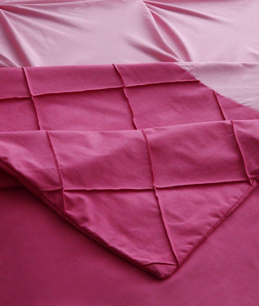 6 Pcs Luxury Pintuck Pleats Duvet Set - 1256 - myhomestyle.pk