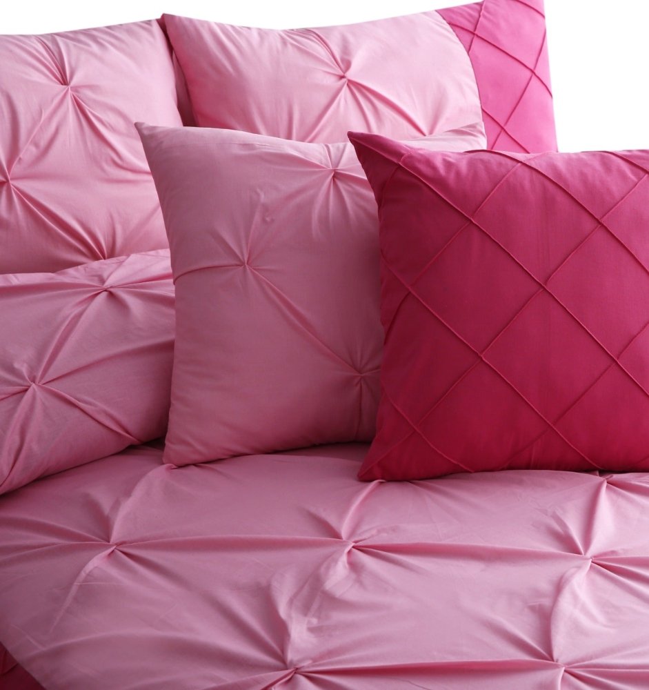 6 Pcs Luxury Pintuck Pleats Duvet Set - 1256 - myhomestyle.pk
