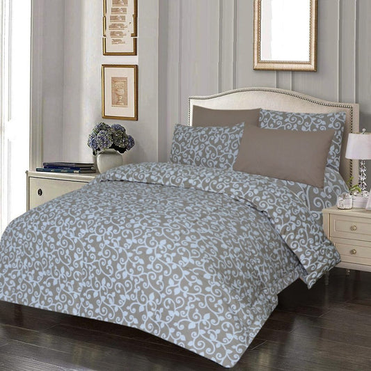 6 Pcs Luxury Printed Comforter Set - 1226 - myhomestyle.pk