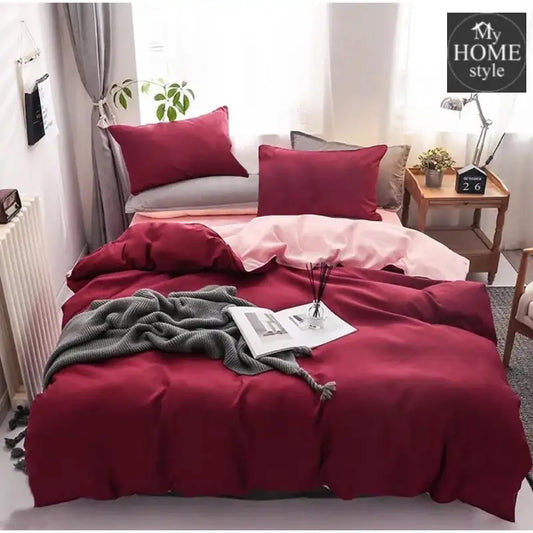 6 Pcs Plain Sateen Duvet Set - myhomestyle.pk