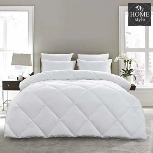 6 Piece Summer Comforter set White - myhomestyle.pk