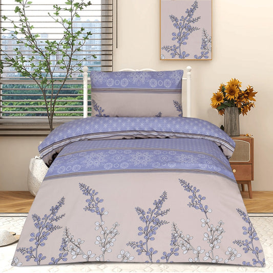 2 Pcs Printed Bed Sheet MHS-1048