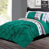8 Pc's Luxury Embroidered Bedspread Parrot With Light Filling - myhomestyle.pk