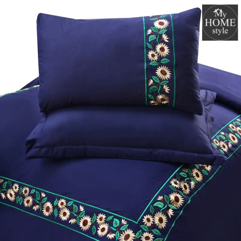 8 Pc's Luxury Embroidered Duvet Creative Design 02 - myhomestyle.pk