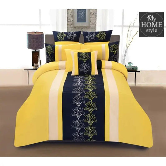 8 PCS Luxury Embroidered Duvet Set - myhomestyle.pk