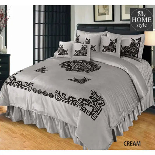 8 PCS LUXURY VELVET DUVET SET - myhomestyle.pk