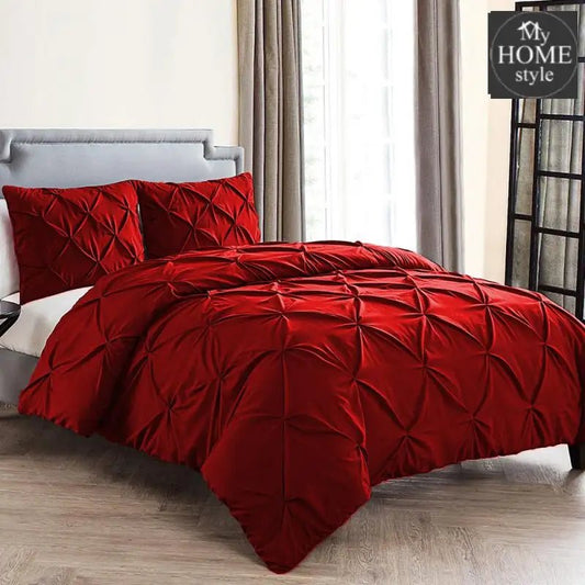 8 Pcs Pintuck Duvet set - myhomestyle.pk