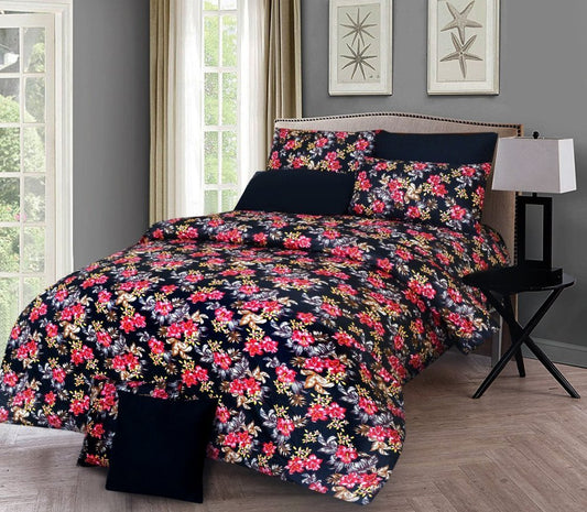 8 PC's Printed Duvet Set - 1192 - myhomestyle.pk