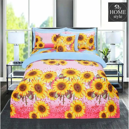 8 PC's Printed Duvet Set - myhomestyle.pk