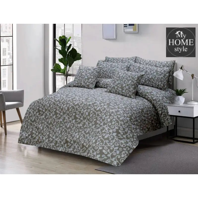 8 Pc’s Printed Duvet Set 836