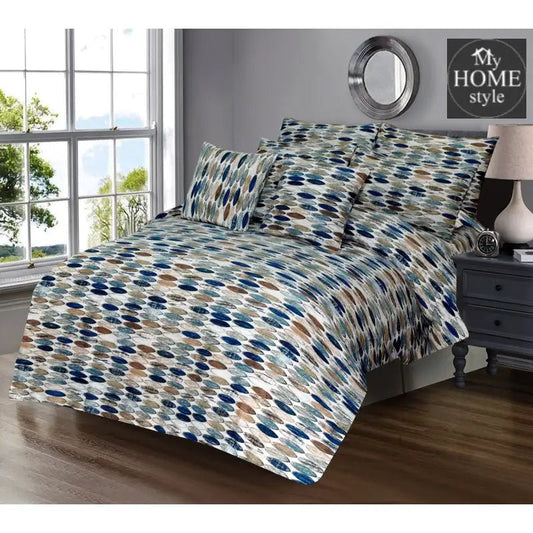 8 PC'S PRINTED DUVET SET 838 - myhomestyle.pk