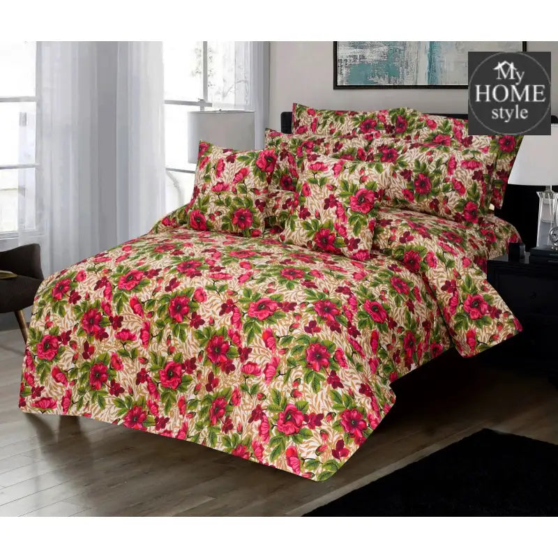 8 Pc’s Printed Duvet Set 839