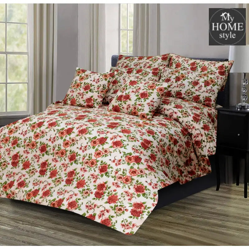 8 Pc’s Printed Duvet Set 840