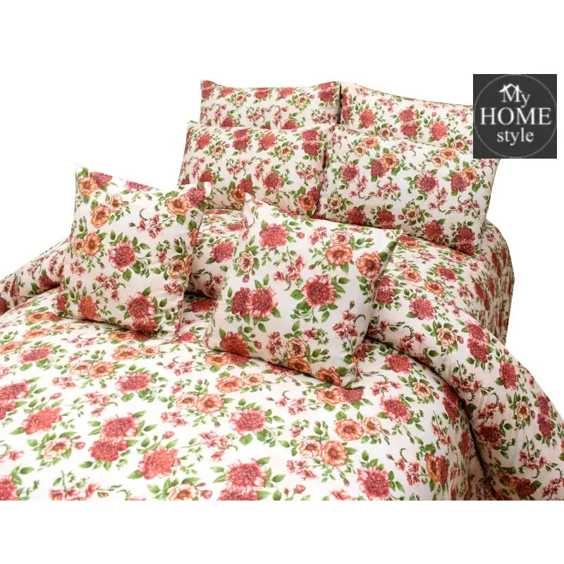 8 Pc’s Printed Duvet Set 840