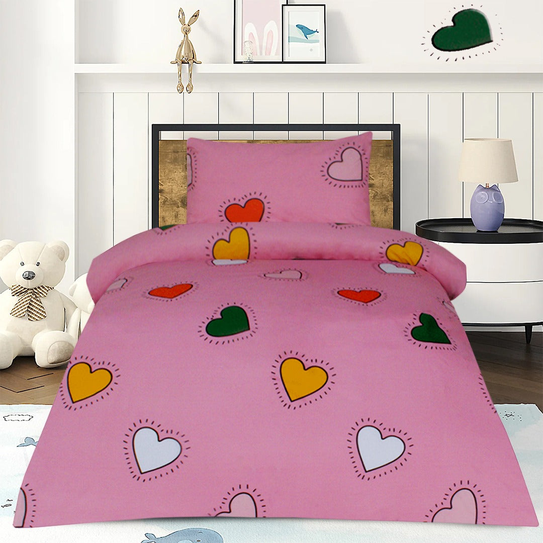 2 Pcs Printed Bed Sheet MHS-970