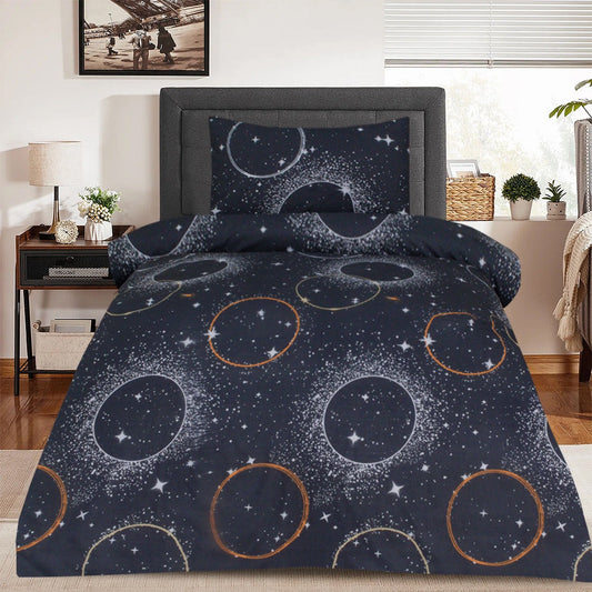 2 Pcs Printed Bed Sheet MHS-991