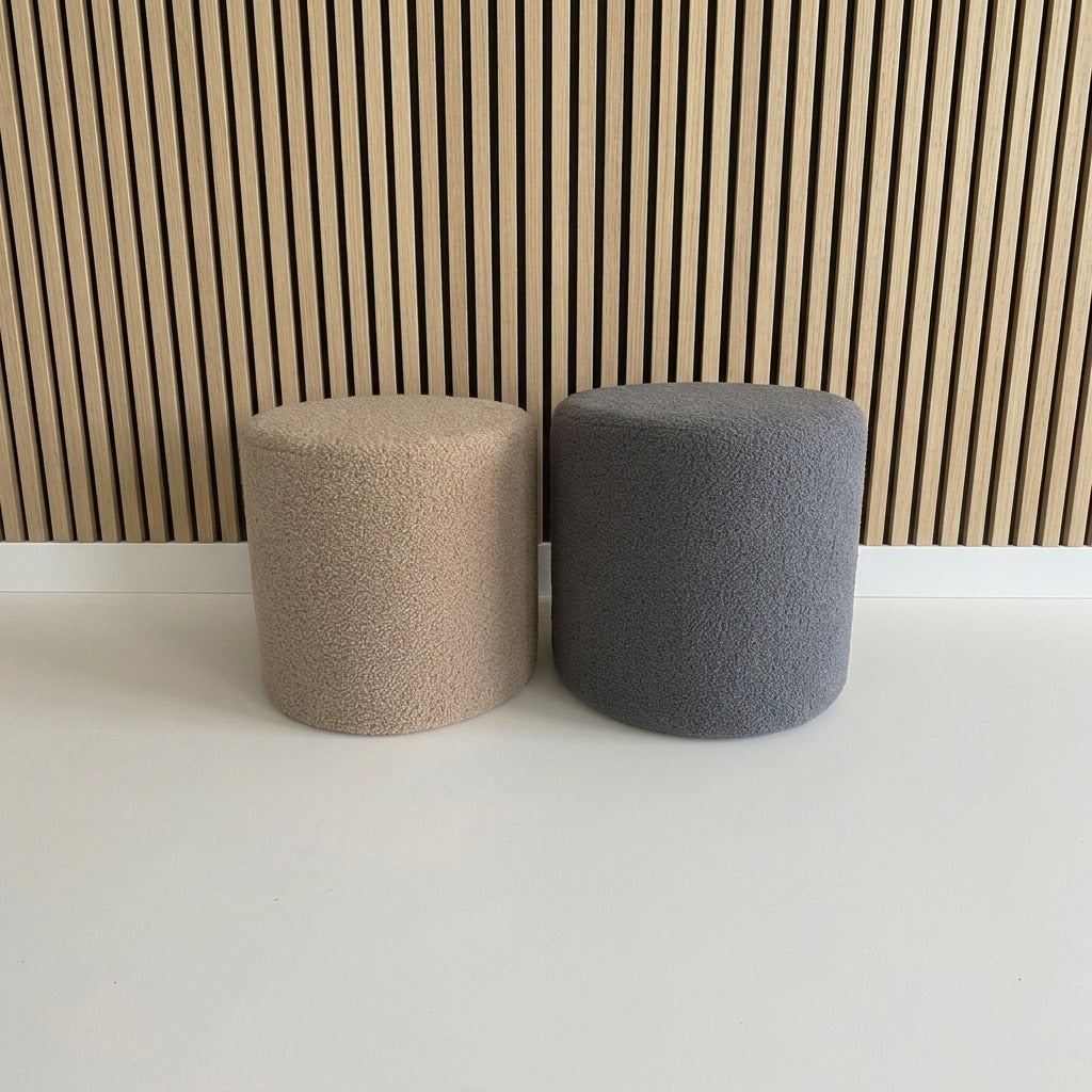 2 Pcs Round Booklay Stools - 1591