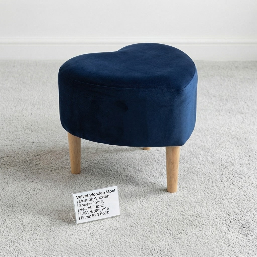 Heart Shaped Single Seater Stool - 1588