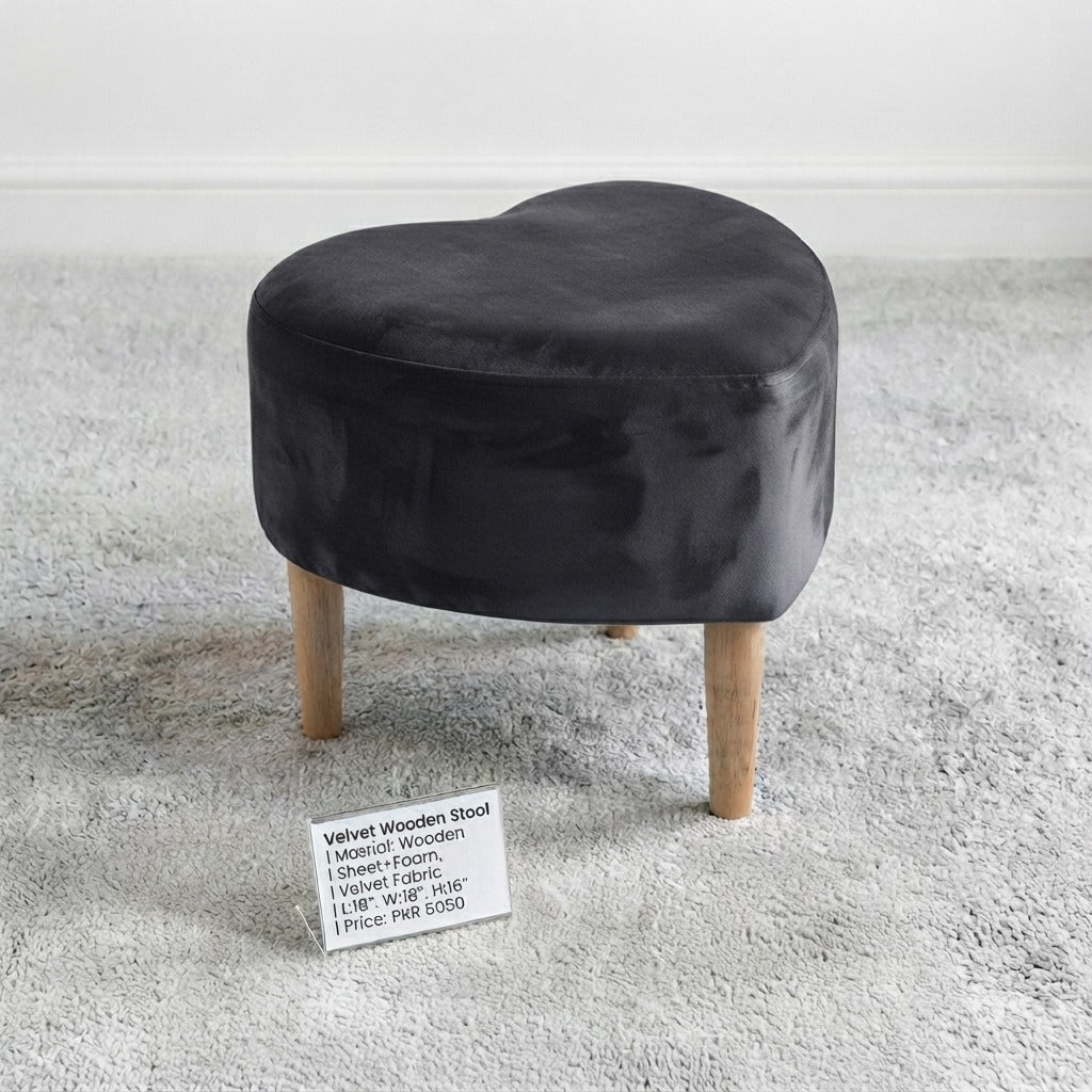 Heart Shaped Single Seater Stool - 1588