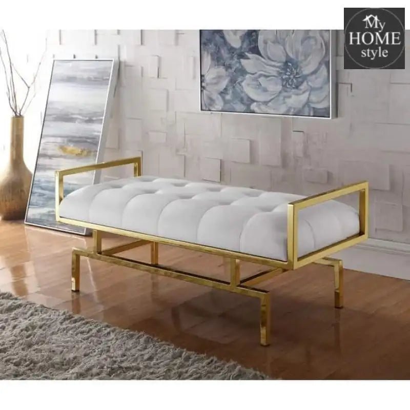 Arms Bench Tufted Backless Tufted Bench - 1324 - myhomestyle.pk