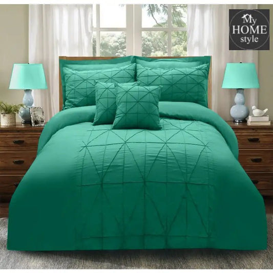 Bead 12 Design Pleated Duvet set - myhomestyle.pk