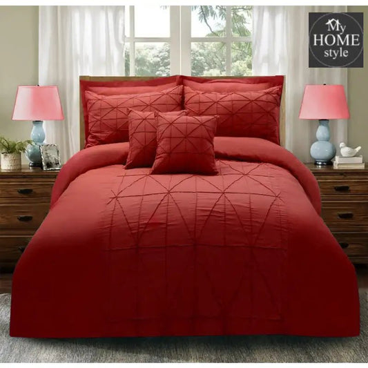 Bead 12 Design Pleated Duvet set SC - myhomestyle.pk