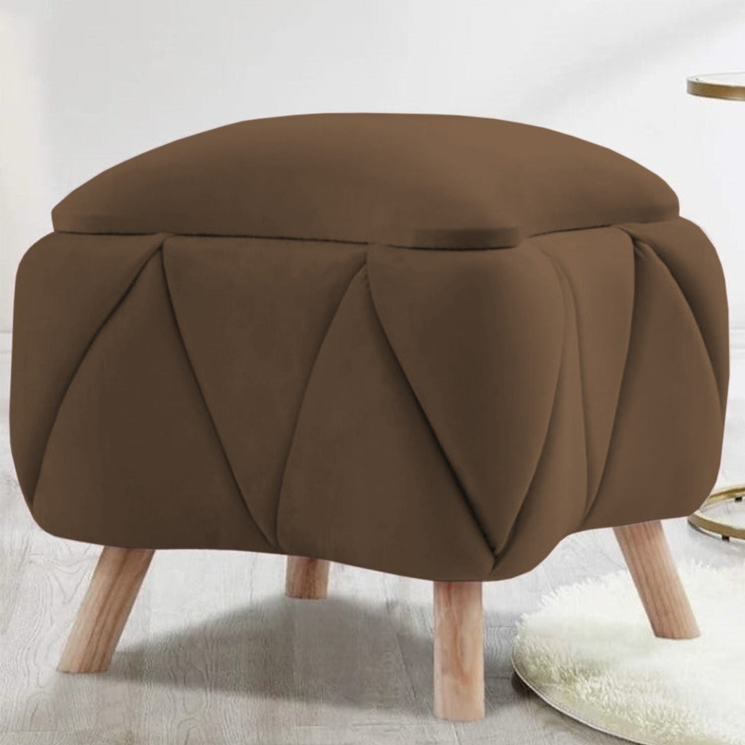 Single Ottoman Luxury Stool - 1438