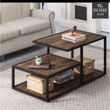 Double Layer Luxury Center Table - 1316