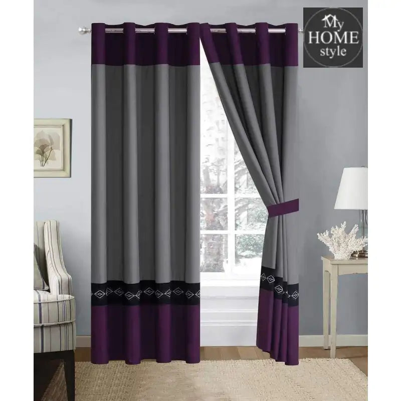 Elegant Embroidered Curtain 02 - myhomestyle.pk