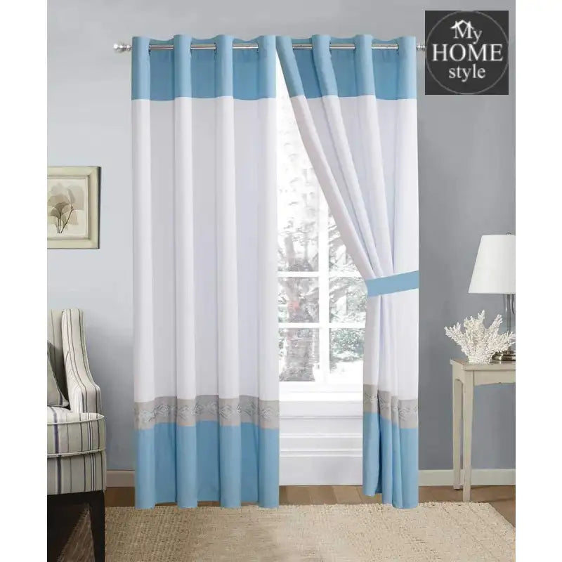 Elegant Embroidered Curtain 05 - myhomestyle.pk