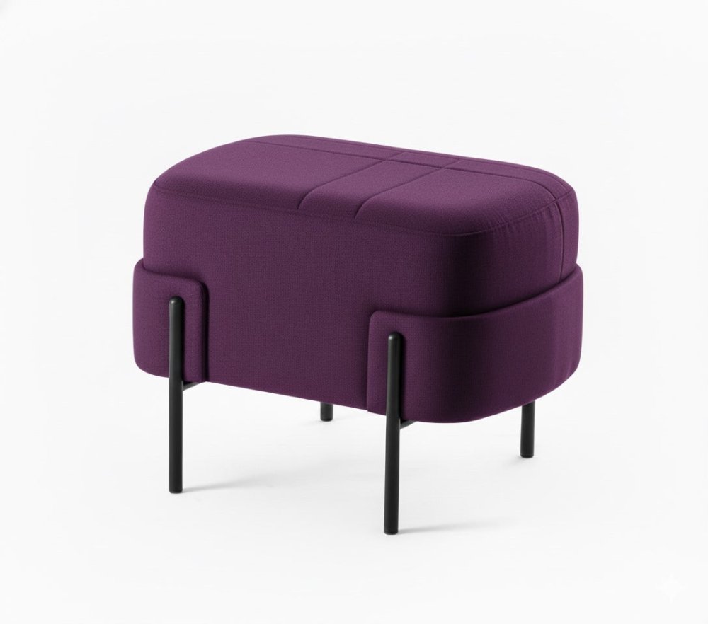 Elegant Living Room Luxury Stool - 1457 - myhomestyle.pk