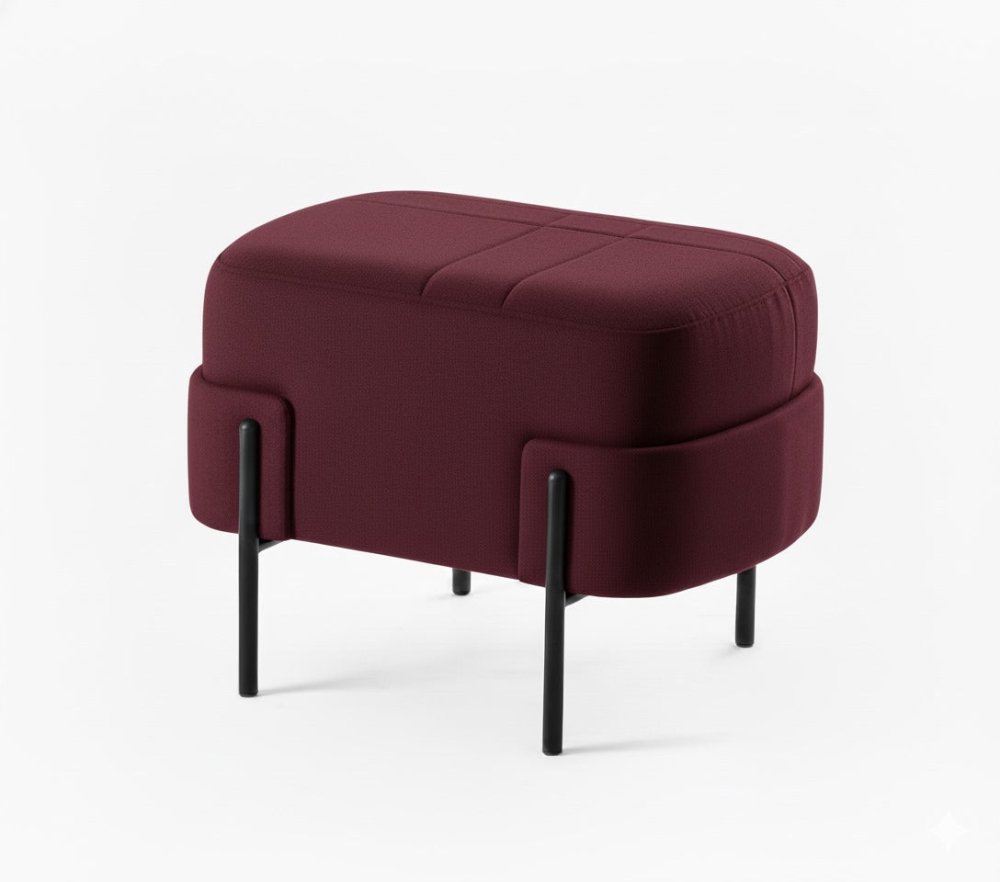 Elegant Living Room Luxury Stool - 1457 - myhomestyle.pk