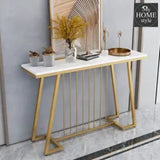 European Console Tables Entrance Hall Decoration Wall Side Console Table Living Room Furniture Luxury Hotel Lobby Decorate Table - 1265 - myhomestyle.pk