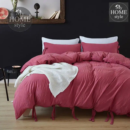 Fluffy Butterfly Duvet Set Shocking Pink - myhomestyle.pk