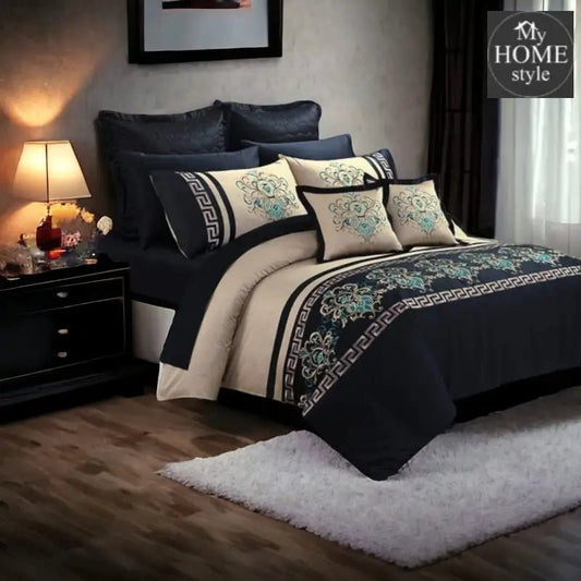 Forever Embroidered Quilt Cover Set - myhomestyle.pk