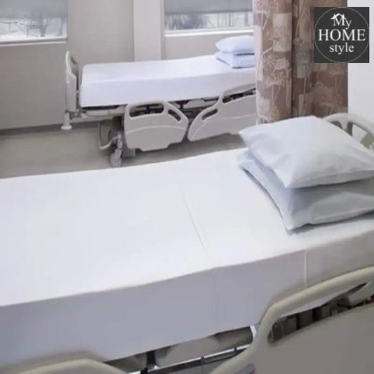 Hospital Bed Sheet White (TC - 180) - Single - myhomestyle.pk