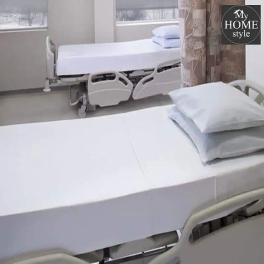 Hospital Bed Sheet White (TC-180)- Single - myhomestyle.pk