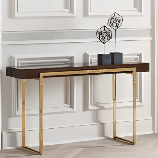Linea Noir Console Table - 1564 - myhomestyle.pk