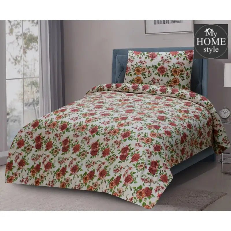 Luxury 2 Pc's Bedsheet 801 - myhomestyle.pk