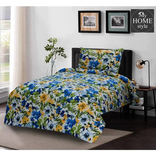 Luxury 2 Pc's Bedsheet 802 - myhomestyle.pk