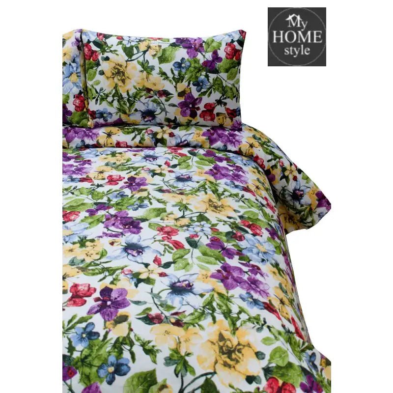 Luxury 2 Pc's Bedsheet 803 - myhomestyle.pk