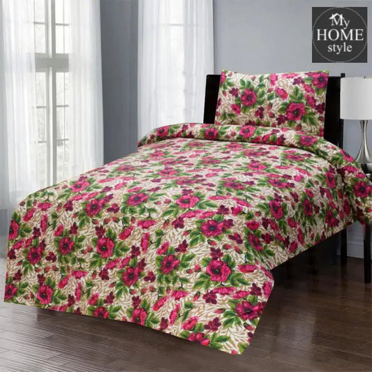 Luxury 2 Pc's Bedsheet 809 - myhomestyle.pk