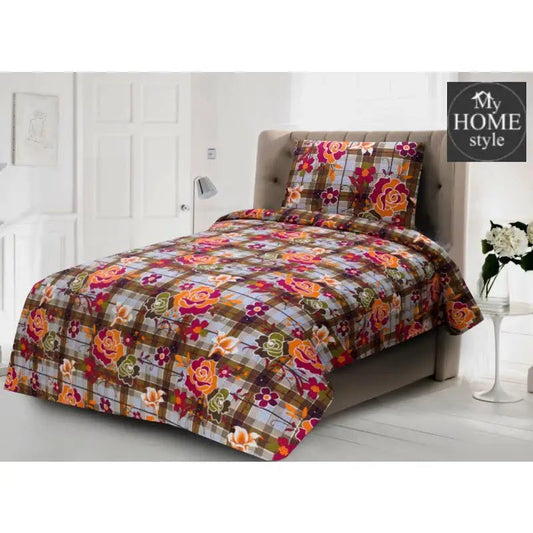 Luxury 2 Pc's Bedsheet 810 - myhomestyle.pk