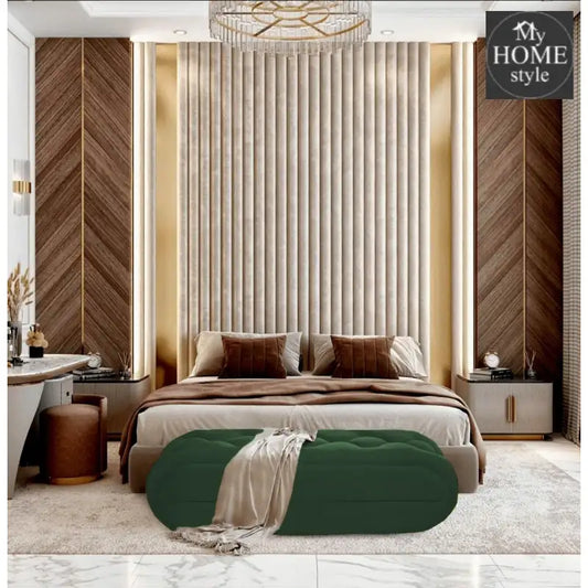 Luxury Bedroom & Living Room 3 Seater Stool -1017 - myhomestyle.pk