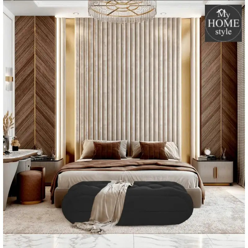 Luxury Bedroom & Living Room 3 Seater Stool -1020 - myhomestyle.pk