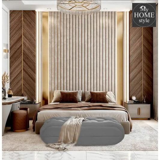 Luxury Bedroom & Living Room 3 Seater Stool -1021 - myhomestyle.pk