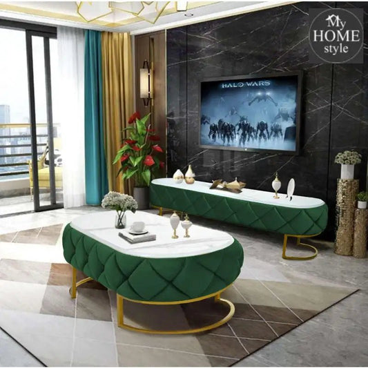 Luxury Creative Style Center Table & TV Combination Living Room Set - 1007 - myhomestyle.pk