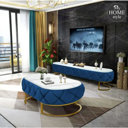 Luxury Creative Style Center Table & TV Combination Living Room Set - 1011 - myhomestyle.pk