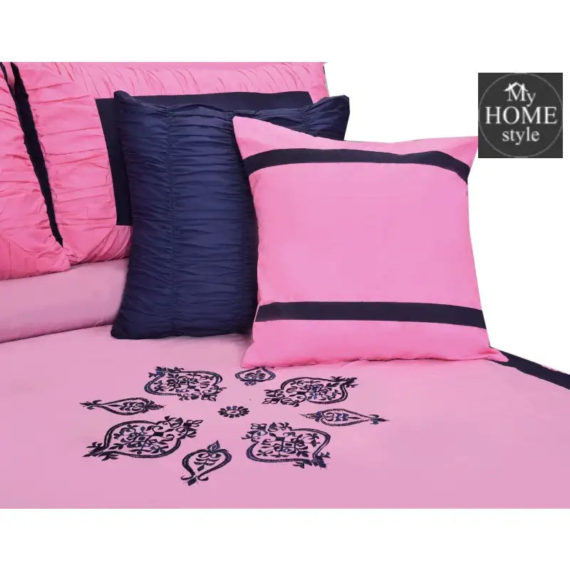 Luxury Embroidered Splended Ruflled Duvet Set 8 Pc's - myhomestyle.pk