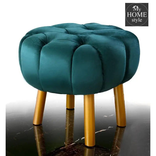 Luxury Single Seater Ottoman Stool - 1067 - myhomestyle.pk